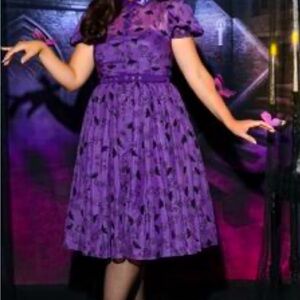 Unique Vintage x Corpse Bride Collab Dress. Size Large